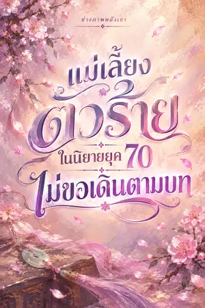 ปกนิยาย แม่เลี้ยงตัวร้ายในนิยายยุค 70 ไม่ขอเดินตามบท