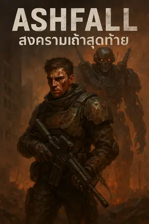ปกนิยาย Ashfall
