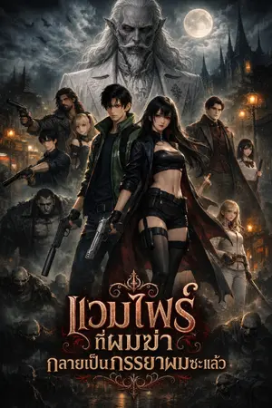 ปกนิยาย แวมไพร์ที่ผมฆ่ากลายเป็นภรรยาผมซะแล้ว