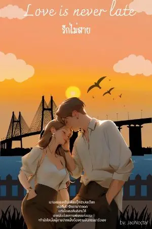ปกนิยาย Love is never late