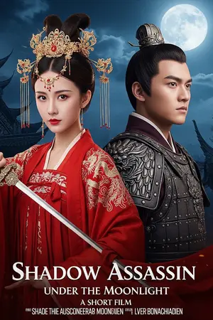 ปกนิยาย เงาสังหารใต้จันทรา