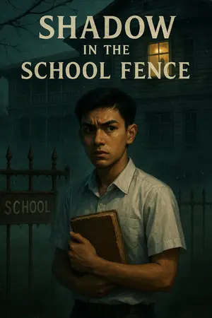 ปกนิยาย เงาในรั้วโรงเรียน