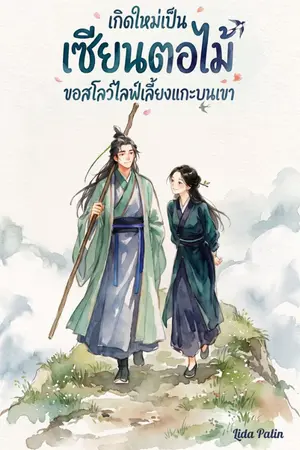 ปกนิยาย เกิดใหม่เป็นเซียนตอไม้ ขอสโลว์ไลฟ์เลี้ยงแกะบนเขา