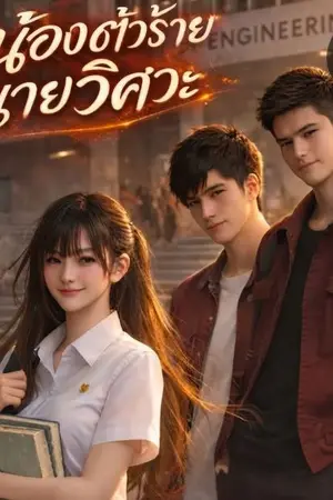 ปกนิยาย น้องตัวร้าย นายวิศวะ