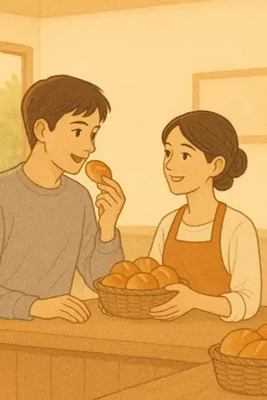 ปกนิยาย ขนมปังอบอุ่น