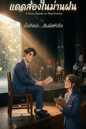 ปกนิยาย แดดส่องในม่านฝน (Sunshower)