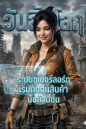 ปกนิยาย วันสิ้นโลก : ระบบซูเปอร์ลอร์ดเริ่มกักตุนสินค้านับล้านชิ้น