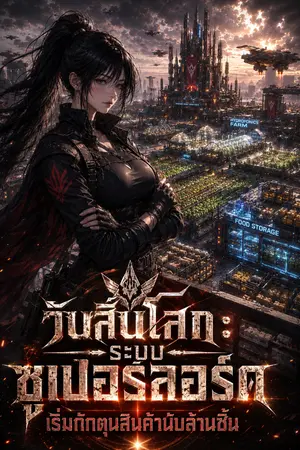 ปกนิยาย วันสิ้นโลก : ระบบซูเปอร์ลอร์ดเริ่มกักตุนสินค้านับล้านชิ้น