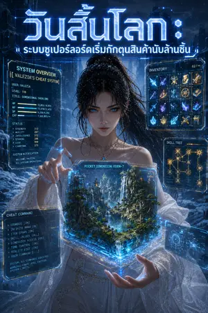 ปกนิยาย วันสิ้นโลก : ระบบซูเปอร์ลอร์ดเริ่มกักตุนสินค้านับล้านชิ้น
