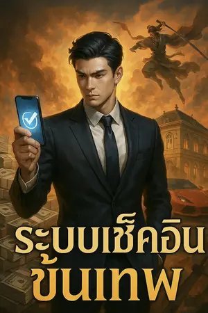 ปกนิยาย ระบบเช็คอินขั้นเทพ