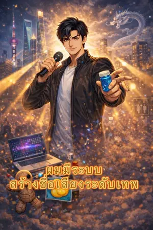 ปกนิยาย ผมมีระบบสร้างชื่อเสียงระดับเทพ