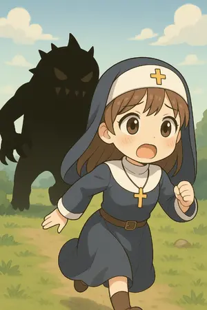 ปกนิยาย เกิดใหม่ทั้งที่ทำไมต้องสุ่มได้นักบวช