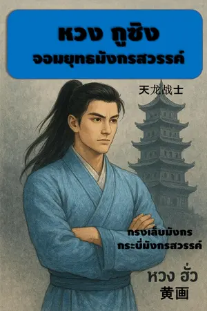 ปกนิยาย หวง กูซิง จอมยุทธ์มังกรสวรรค์
