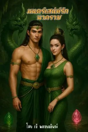 ปกนิยาย มนตร์เสน่ห์รักนาคราช