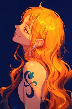 ปกนิยาย {One Piece} ประตูสู่ดาว《AllNami》