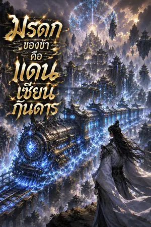 ปกนิยาย มรดกของข้าคือแดนเซียนกันดาร