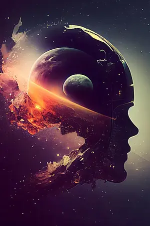 ปกนิยาย การสำรวจพลังจิตมนุษย์