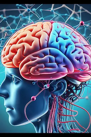 ปกนิยาย การผสานสมองมนุษย์กับ AI