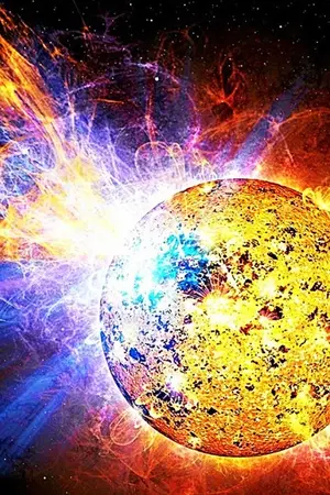 ปกนิยาย สงครามสุริยะ (Solar War)