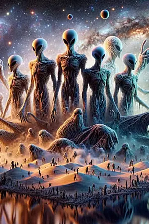 ปกนิยาย มิติที่ถูกแบ่ง - The Rift Accord