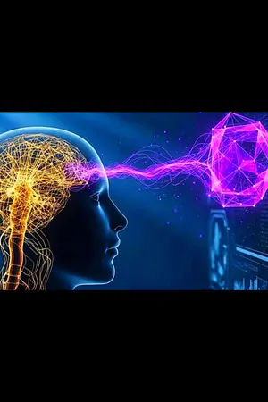 ปกนิยาย บทสนทนา  กับ  AI Mentor จาก Chrono-Liberation