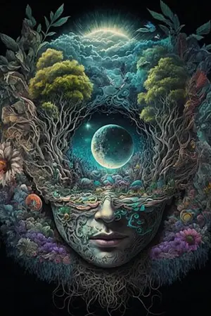 ปกนิยาย อาเทรยา-บทเพลงแห่งรากและดวงดาว