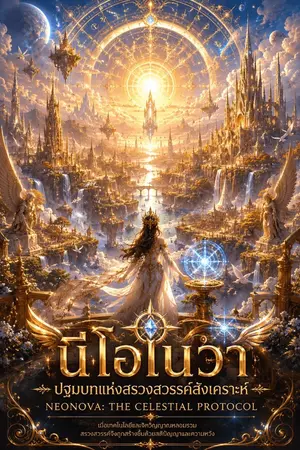 ปกนิยาย นีโอโนวา  ปฐมบทแห่งสรวงสวรรค์สังเคราะห์