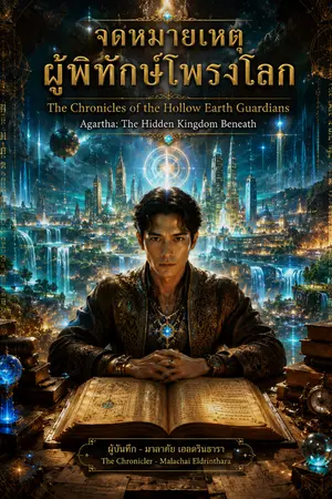 ปกนิยาย จดหมายเหตุผู้พิทักษ์โพรงโลก