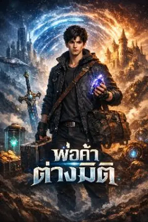 ปกนิยาย พ่อค้าต่างมิติ