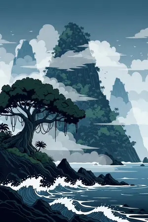 ปกนิยาย Isle