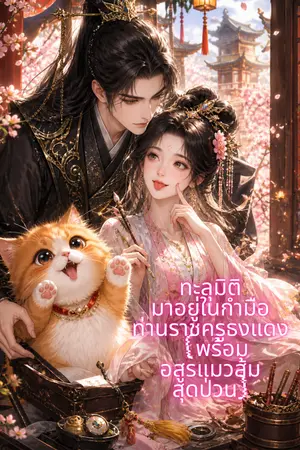 ปกนิยาย ทะลุมิติมาอยู่ในกำมือท่านราชครูธงแดง (พร้อมอสูรแมวส้มสุดป่วน)