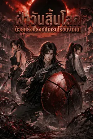ปกนิยาย ฝ่าวันสิ้นโลกด้วยคลังแสงอัปเกรดไร้ขีดจำกัด!