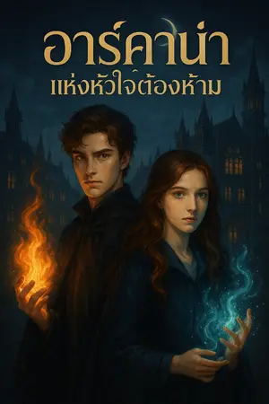 ปกนิยาย อาร์คาน่าแห่งหัวใจต้องห้าม