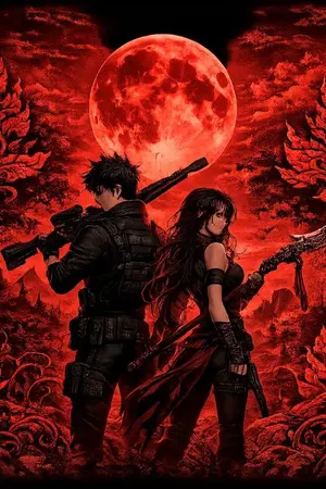 ปกนิยาย นักล่าร้อยอสูร