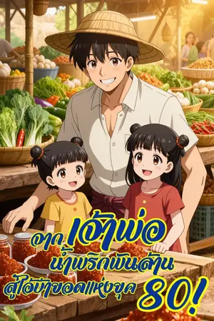 ปกนิยาย จากเจ้าพ่อน้ำพริกพันล้าน สู่ไอ้บ้ายอดแห่งยุค 80!