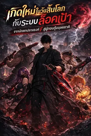 ปกนิยาย เกิดใหม่ในวันสิ้นโลกกับระบบล็อคเป้า