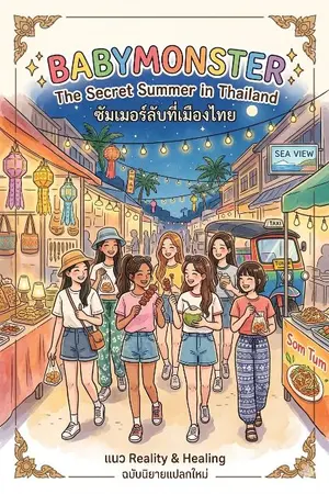 ปกนิยาย BABYMONSTER: The Secret Summer in Thailand