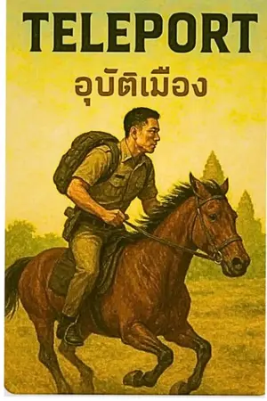 ปกนิยาย teleport  อุบัติเมือง