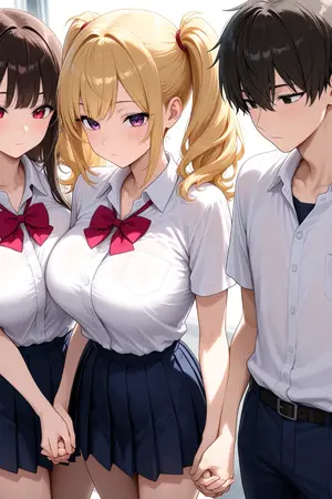 ปกนิยาย หนุ่มอกหักกับเหล่าสาวยันที่รักเธอสุดหัวใจ