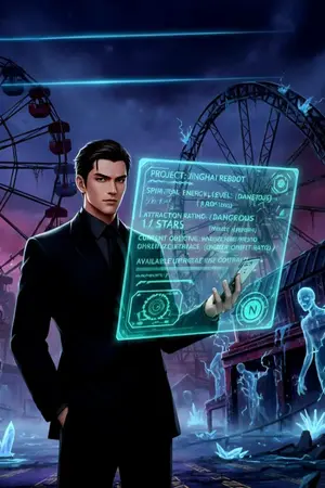 ปกนิยาย สวนสนุกผีสิงแห่งเมืองจิงไห่