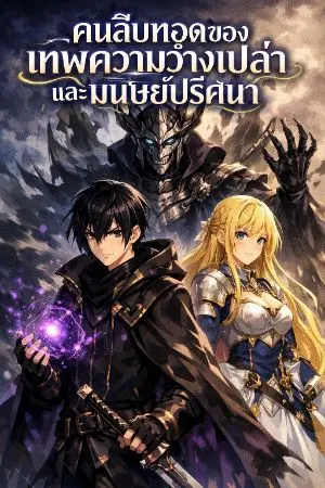 ปกนิยาย คนสืบทอดของเทพความว่างเปล่าและมนุษย์ปริศนา