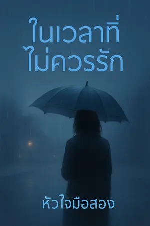 ปกนิยาย ในเวลาที่ไม่ควรรัก