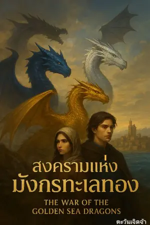 ปกนิยาย สงครามแห่งมังกรทะเลทอง