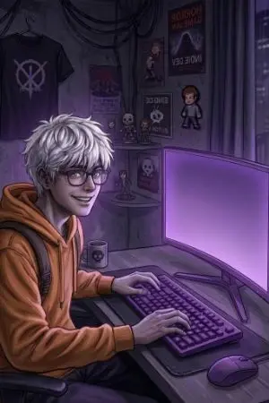 ปกนิยาย ผมถูกระบบบังคับให้สร้างเกมสยองขวัญในโลกอนาคต