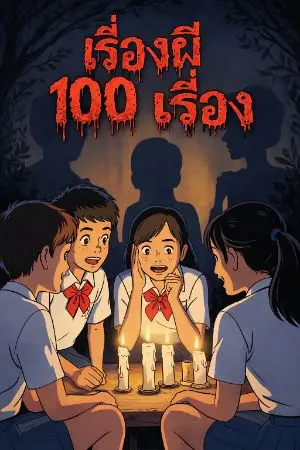 ปกนิยาย เรื่องผี 100 เรื่อง