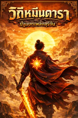 ปกนิยาย วิถีหมื่นดารา ปฐมบทเพลิงสุริยัน ภาคที่1