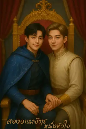 ปกนิยาย สองอาณาจักร หนึ่งหัวใจ