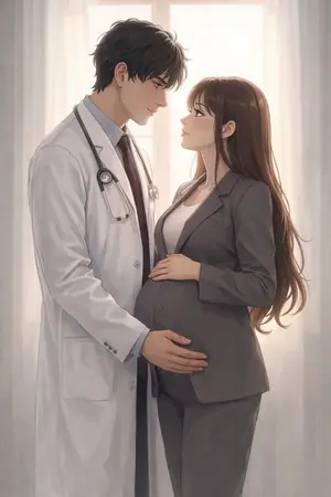 ปกนิยาย ท้องนี้..ของคุณหมอหรือเปล่า?