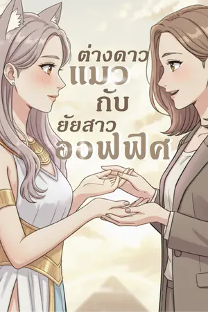 ปกนิยาย แมวต่างดาวกับยัยสาวออฟฟิศ