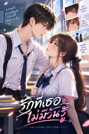 ปกนิยาย รักที่เธอไม่มีวันรู้